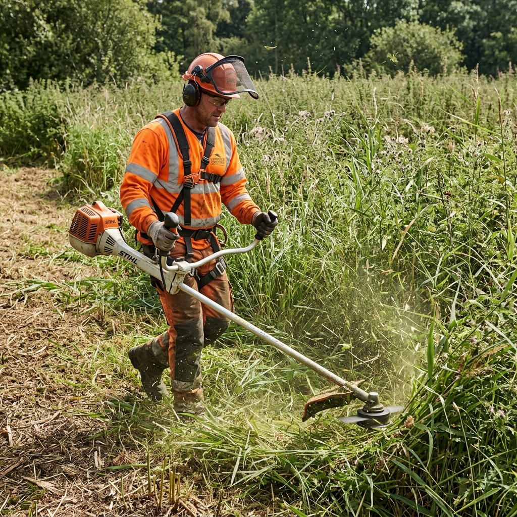 Débroussaillage et nettoyage de terrain en friche (22)